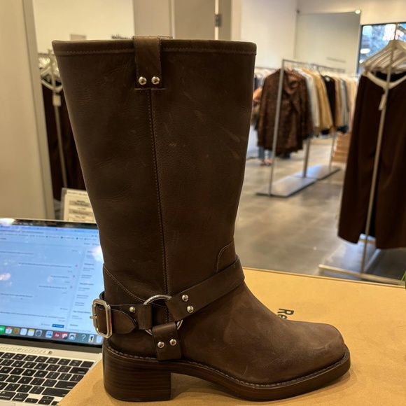 Reformation Francesca Moto Boots - Picture 2 of 5